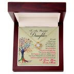 To My Daughter “You Are Special to Me” Love Knot Necklace