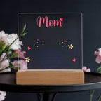 To My Mom “Forever Thankful” LED Acrylic Plaque